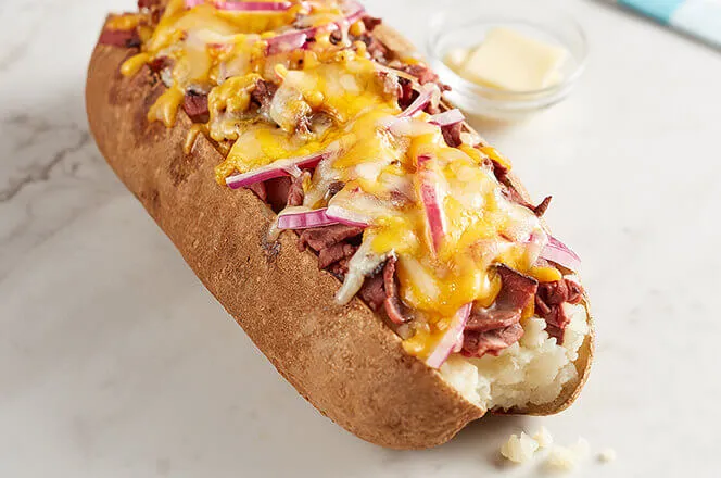 Black Angus Roast Beef Spud